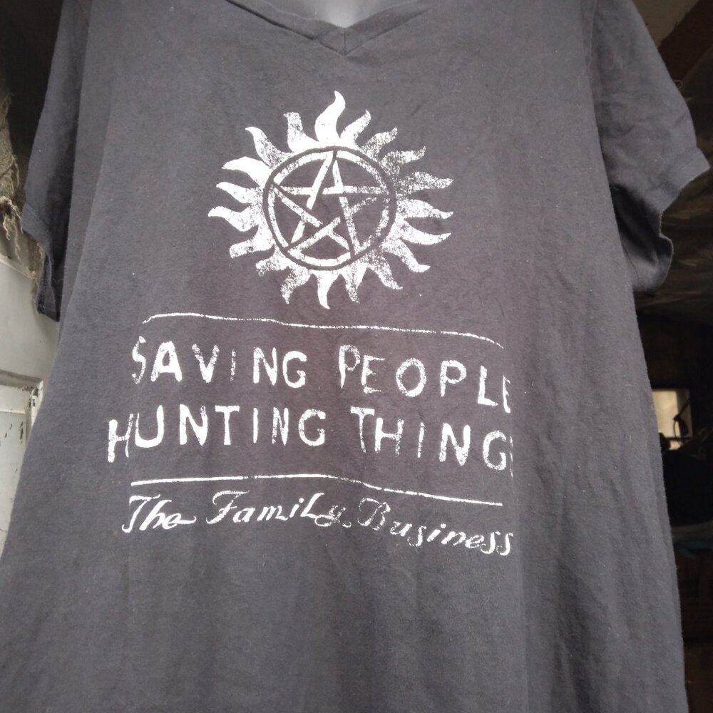 Supernatural v neck plus size t shirt torrid4